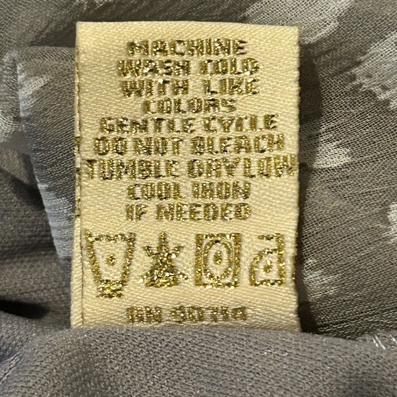 Prelude Grey White Midi Drape Neckline Matching belt Size14 - Picture 8 of 13